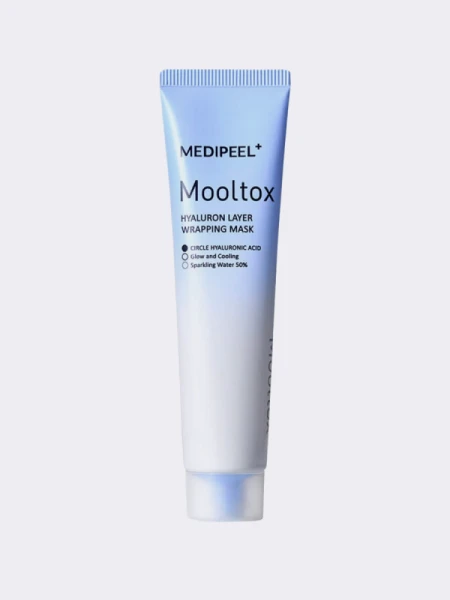 Увлажняющая маска-плёнка для лица с гиалуроновой кислотой MEDI-PEEL Mooltox Hyaluron Layer Wrapping Mask Увлажняющая маска-плёнка для лица с гиалуроновой кислотой MEDI-PEEL Mooltox Hyaluron Layer Wrapping Mask