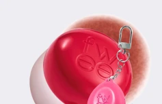 Набор: оттеночное суфле + брелок fwee Lip&Cheek Blurry Pudding Pot Keyring Set RD04 Fav