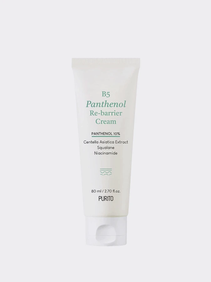 Восстанавливающий крем для лица с пантенолом Purito B5 Panthenol Re-barrier Cream