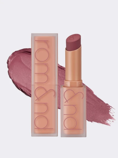 Мягкая кремовая помада в лиловом оттенке rom&nd Zero Matte Lipstick 22 Mauve Beans