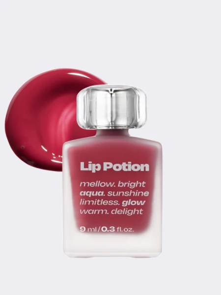 Легкий увлажняющий блеск-тинт для губ ALTERNATIVE STEREO Lip Potion Aqua Glow No.6 Grape Sherbet