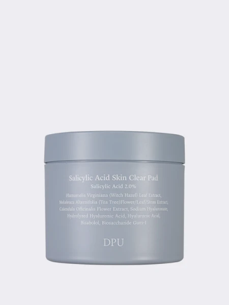 Отшелушивающие тонер-пэды для лица с салициловой кислотой 2% DPU Salicylic Acid Skin Clear Pad Отшелушивающие тонер-пэды для лица с салициловой кислотой 2% DPU Salicylic Acid Skin Clear Pad