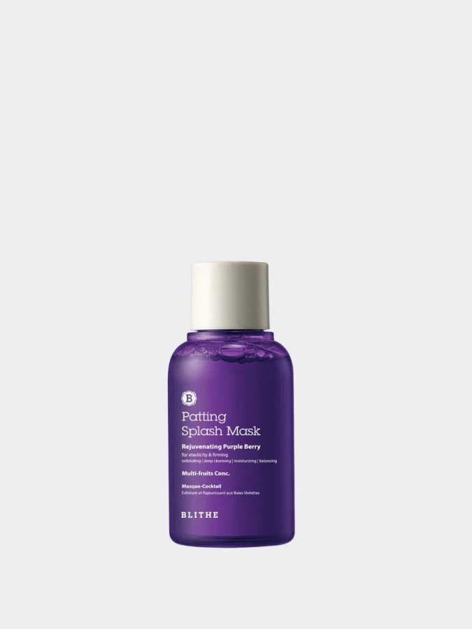 МИНИ Обновляющая сплэш-маска с ягодными экстрактами Blithe Rejuvenating Purple Berry Splash Mask