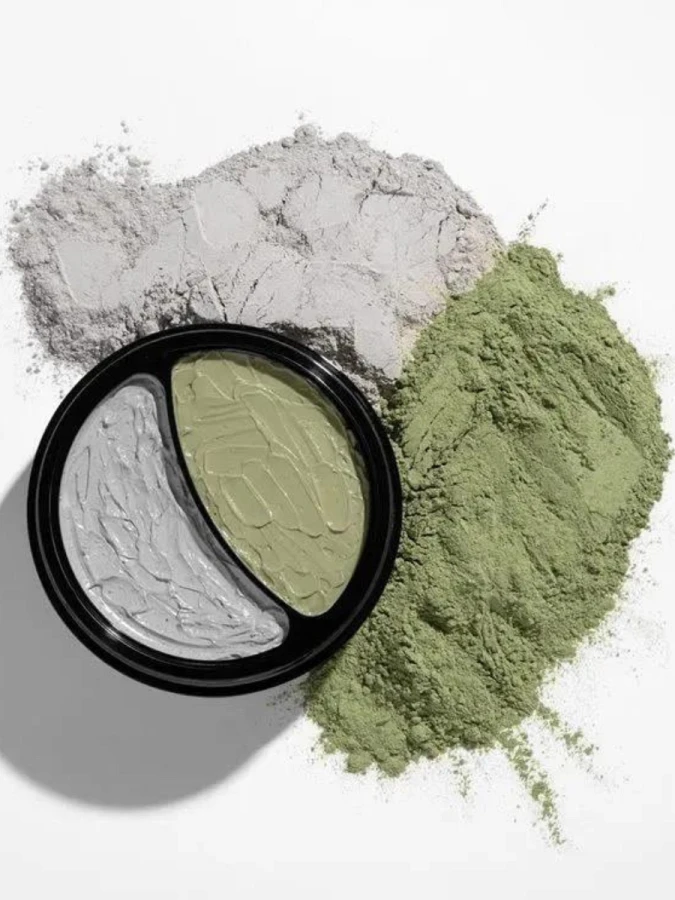 Двойная очищающая глиняная маска для лица Nacific Half And Half Clay Mask Двойная очищающая глиняная маска для лица Nacific Half And Half Clay Mask