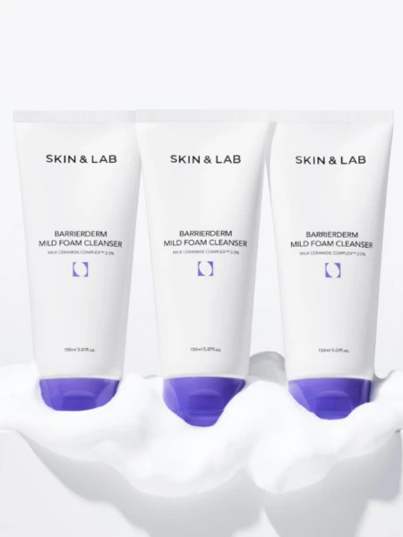 Деликатная пенка для умывания с керамидами SKIN&LAB Barrierderm Mild Foam Cleanser Деликатная пенка для умывания с керамидами SKIN&LAB Barrierderm Mild Foam Cleanser