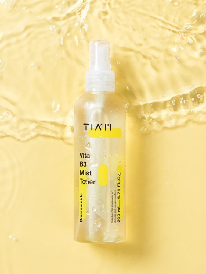 Осветляющий мист с ниацинамидом TIAM Vita B3 Mist Toner