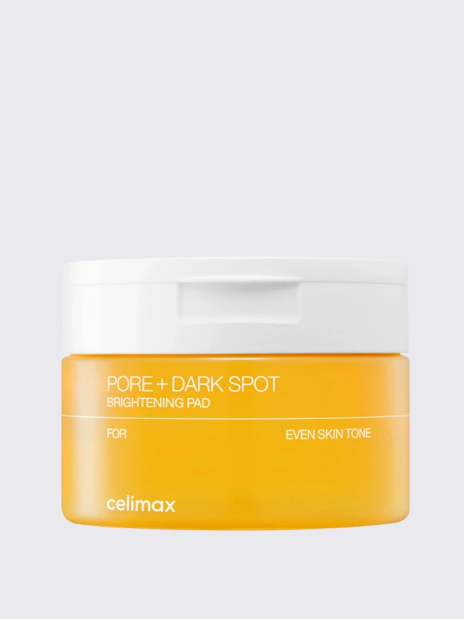 Осветляющие тонер-пэды с фруктовыми экстрактами MAXI Celimax Pore + Dark Spot Brightening Pad