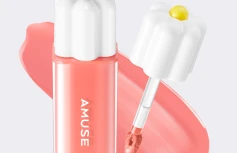 Глянцевый пигмент для губ AMUSE Dew Tint 04 Pomelo Nude