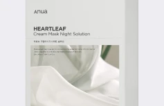 Набор укрепляющих тканевых масок для лица с керамидами ANUA Heartleaf Cream Mask Night Solution Set