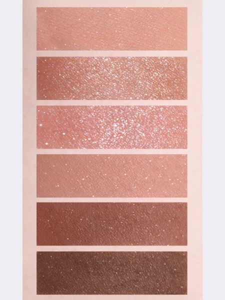 Палетка теней для век AMUSE Eye Vegan Sheer Palette 01 Sheer Nude