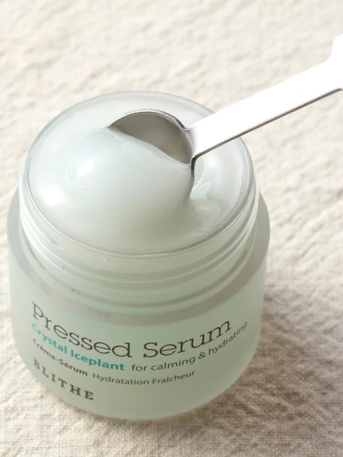 Тонизирующая спрессованная сыворотка-крем мини Blithe Pressed Serum Crystal Iceplant
