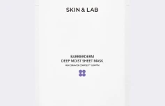 Укрепляющая тканевая маска с молочными протеинами и керамидами SKIN&LAB Barrierderm Deep Moisture Sheet Mask