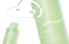 Успокаивающий тонер с экстрактом центеллы и чайного дерева Medicube Exosome Cica Toner