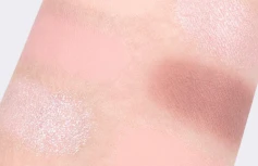 Палетка для макияжа век и лица в клубничных оттенках rom&nd Bare Layer Palette 02 Strawberry Mood