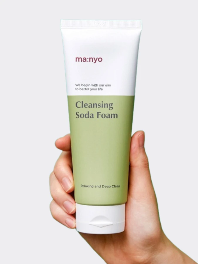 Глубокоочищающая пенка для умывания с содой Ma:nyo Factory Deep Pore Cleansing Soda Foam