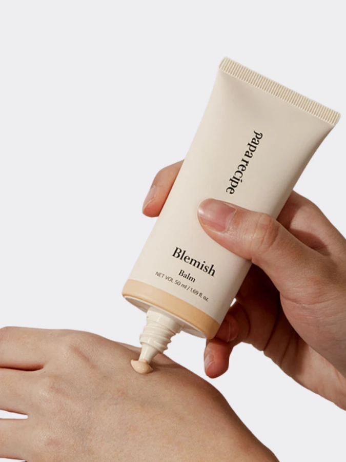 Успокаивающий ВВ крем с растительными экстрактами Papa Recipe Blemish Balm SPF26 PA++