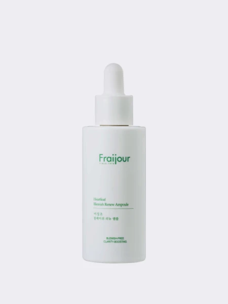 Успокаивающая сыворотка с экстрактом хауттюйнии Fraijour Heartleaf Blemish Renew Ampoule Успокаивающая сыворотка с экстрактом хауттюйнии Fraijour Heartleaf Blemish Renew Ampoule