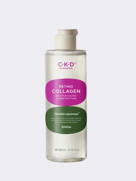 Обновляющий тонер с коллагеном и ретиналем CKD Retino Collagen Small Molecule 300 Collagen Skin Toner
