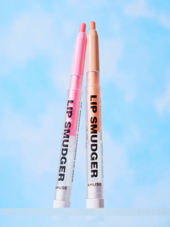 Лимитированнный бархатный карандаш для губ AMUSE Lip Smudger 07 Pumpkin Milk Daisy Edition