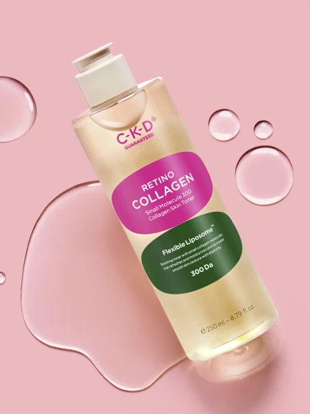 Обновляющий тонер с коллагеном и ретиналем CKD Retino Collagen Small Molecule 300 Collagen Skin Toner