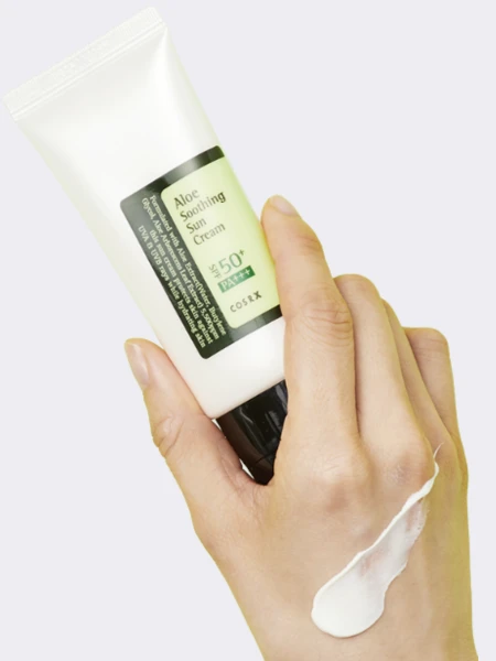 Солнцезащитный крем с соком алоэ вера COSRX Aloe Soothing Sun Cream SPF50+ PA+++ Солнцезащитный крем с соком алоэ вера COSRX Aloe Soothing Sun Cream SPF50+ PA+++