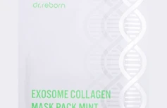 Восстанавливающая гидрогелевая маска с экзосомами и коллагеном DR.REBORN Exosome Collagen Mask Pack Mint