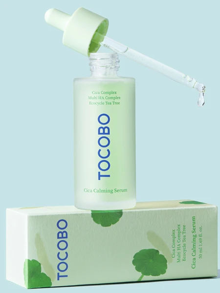 Успокаивающая сыворотка с экстрактом центеллы TOCOBO Cica Calming Serum Успокаивающая сыворотка с экстрактом центеллы TOCOBO Cica Calming Serum
