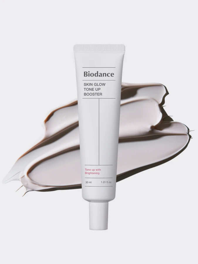 Витаминный осветляющий крем-база для лица Biodance Skin Glow Tone Up Booster