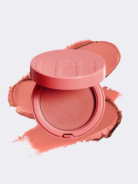 Румяна-кушон в нюдовом оттенке TFIT Fluffy Velvet Cushion Blush N02 Fig Nude