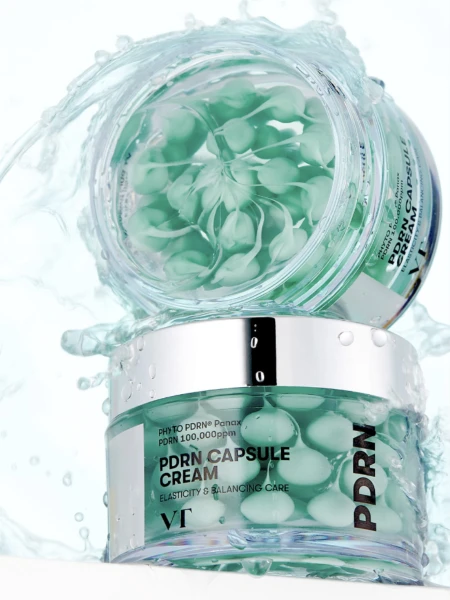 Глубокоувлажняющий капсульный крем для лица с ПДРН VT PDRN Capsule Cream 100