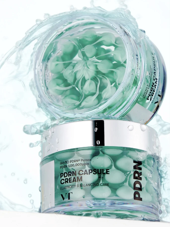 Глубокоувлажняющий капсульный крем для лица с ПДРН VT PDRN Capsule Cream 100