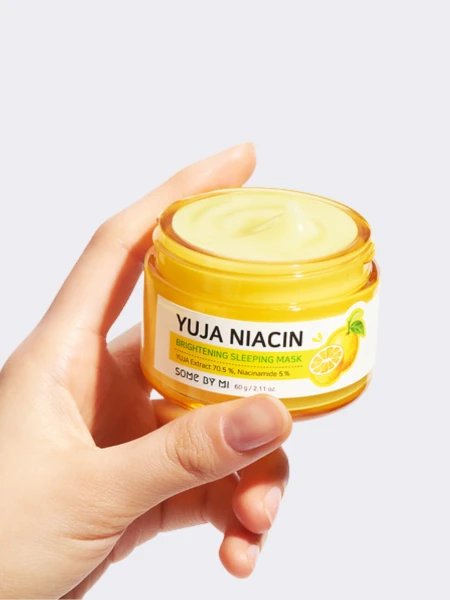 Осветляющая ночная маска с экстрактом юдзу Some By Mi Yuja Niacin Brightening Sleeping Mask