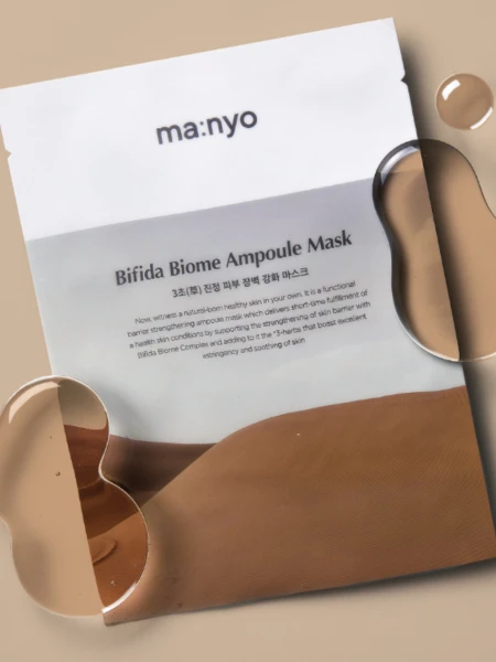 Восстанавливающая тканевая маска с пробиотиками MA:NYO Bifida Biome Ampoule Mask