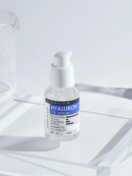 Увлажняющая сыворотка для лица с гиалуроновой кислотой Derma Factory Hyaluronic Acid 1% Serum