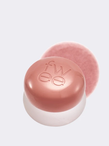 Оттеночное суфле для губ и щёк fwee Lip&Cheek Blurry Pudding Pot ND03 Without