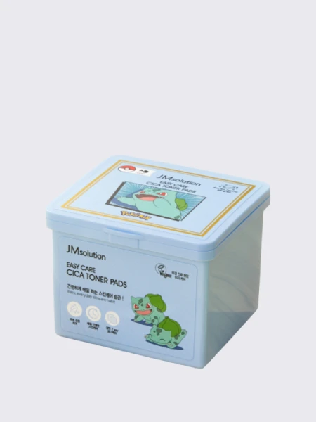 Успокаивающие тонер-пэды с экстрактом центеллы JMSolution Easy Care Cica Toner Pads