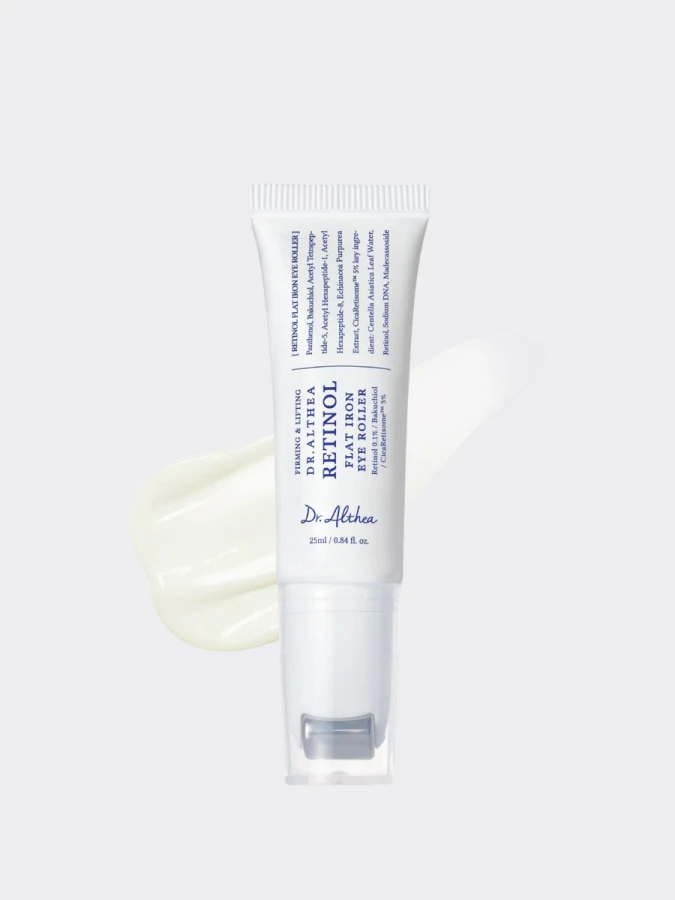 Разглаживающий крем-роллер для кожи вокруг глаз с ретинолом Dr.Althea Retinol Flat Iron Eye Roller