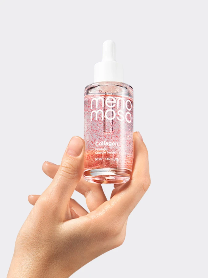 Разглаживающая сыворотка для лица с коллагеном и пептидами MENOMOSO Collagen Firming Capsule Serum