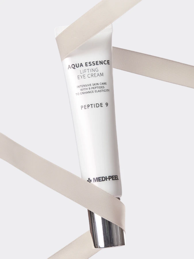 Разглаживающий крем для век с комплексом пептидов MEDI-PEEL Peptide 9 Aqua Essence Lifting Eye Cream