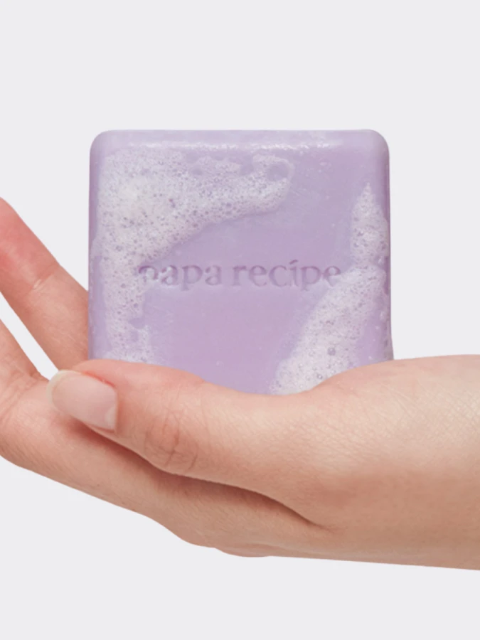 Мягкое очищающее мыло для умывания с экстрактом баклажана Papa Recipe Eggplant Clearing Mild Soap