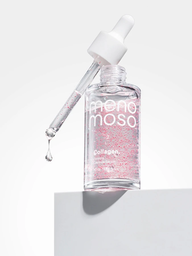 Разглаживающая сыворотка для лица с коллагеном и пептидами MENOMOSO Collagen Firming Capsule Serum