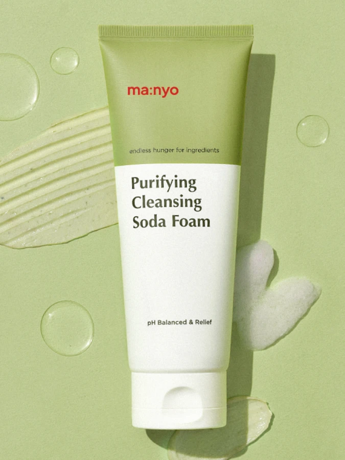 Мягкая пенка для умывания с содой Ma:nyo Factory Purifying Cleansing Soda Foam