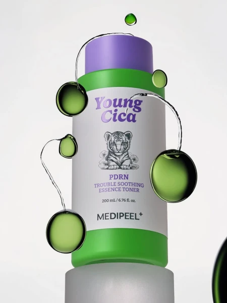 Успокаивающий тонер с центеллой и ПДРН MEDI-PEEL Young Cica PDRN Trouble Soothing Essence Toner Успокаивающий тонер с центеллой и ПДРН MEDI-PEEL Young Cica PDRN Trouble Soothing Essence Toner