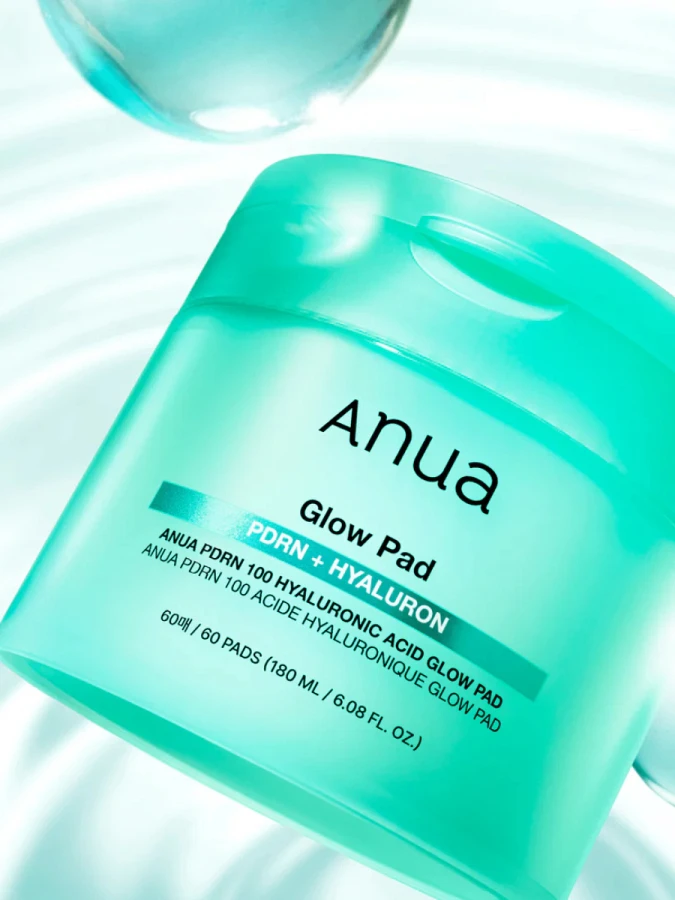 Увлажняющие тонер-диски с ПДРН и гиалуроновой кислотой ANUA PDRN Hyaluronic Acid Glow Pad