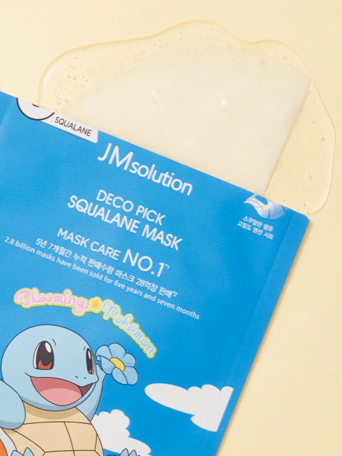 Увлажняющая тканевая маска со скваланом JMSolution Deco Pick Squalane Mask