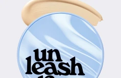 Тональный кушон с полуматовым финишем UNLEASHIA Babe Skin Baby Blue Cushion 21N Fluffy