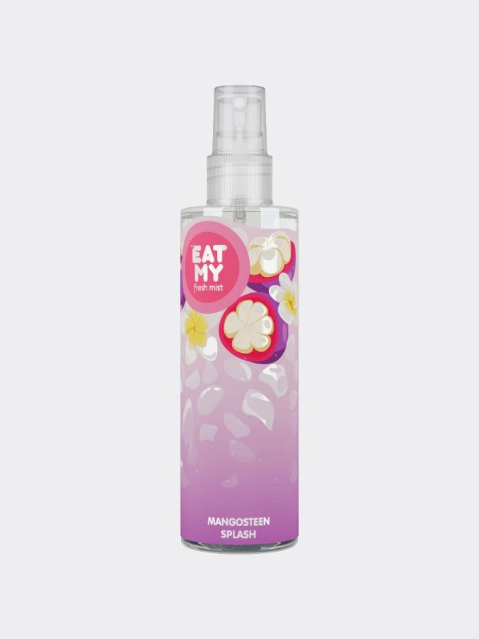 Освежающий спрей для лица и тела с ароматом "Брызги мангостина" EAT MY Fresh Mist Mangosteen Splash