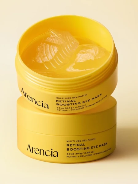 Разглаживающие патчи для век с ретиналем Arencia Retinal Boosting Eye Mask