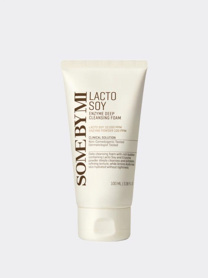 Глубокоочищающая пенка с ферментами соевого молока Some By Mi Lacto Soy Enzyme Deep Cleansing Foam