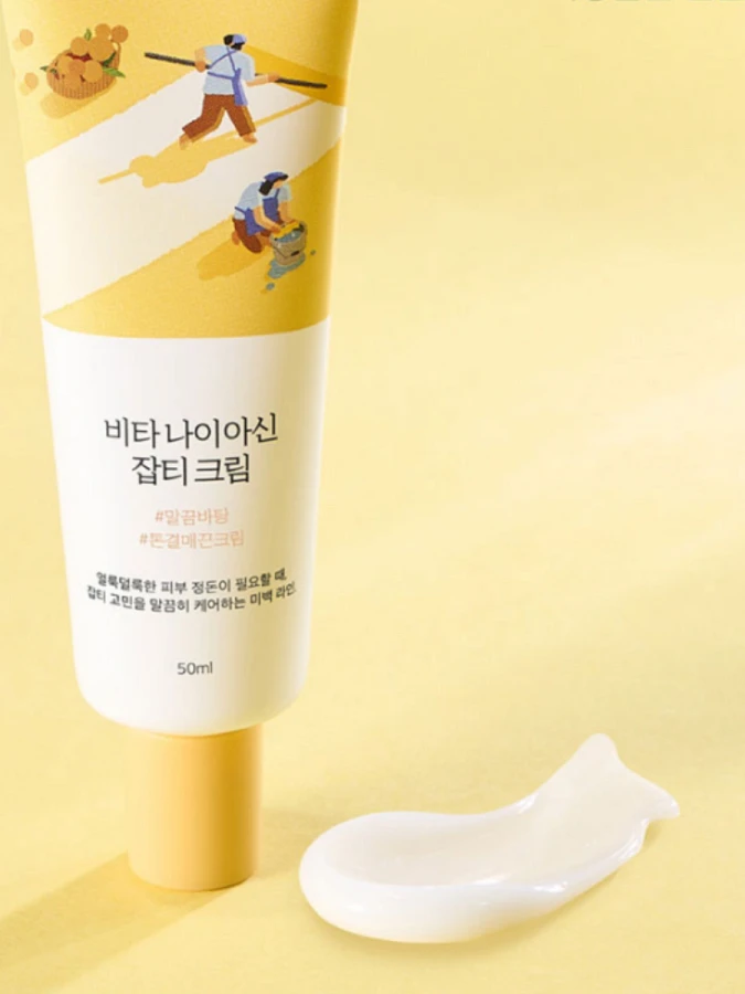 Осветляющий крем для лица с ниацинамидом Round Lab Vita Niacinamide Dark Spot Cream